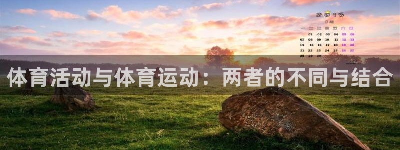 体育活动与体育运动：两者的不同与结合