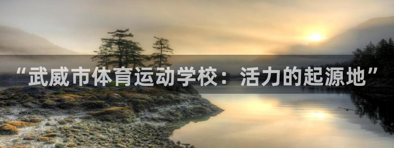 “武威市体育运动学校：活力的起源地”